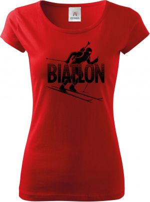 Shadow biatlon, černý potisk