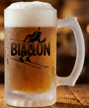 Shadow biatlon, černý potisk