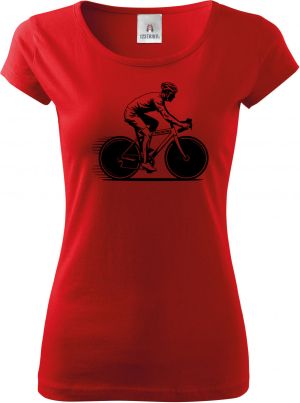 Shadow cyklista, V1, černý potisk