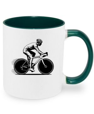 Shadow cyklista, V1, černý potisk