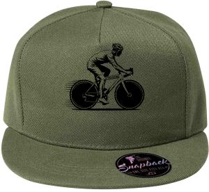 Shadow cyklista, V1, černý potisk