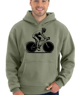 Shadow cyklista, V1, černý potisk