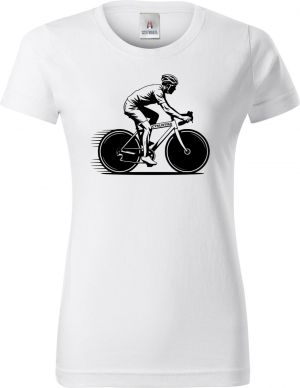 Shadow cyklista, V1, černý potisk