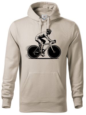 Shadow cyklista, V1, černý potisk