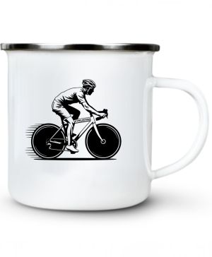 Shadow cyklista, V1, černý potisk