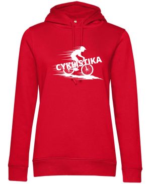 Shadow cyklista, V2, bílý potisk