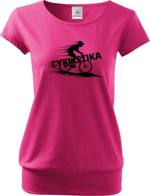 Shadow cyklista, V2, černý potisk