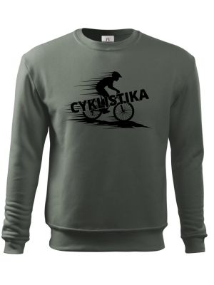 Shadow cyklista, V2, černý potisk