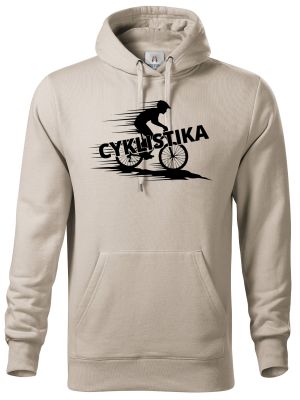 Shadow cyklista, V2, černý potisk