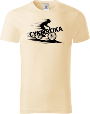 Shadow cyklista, V2, černý potisk
