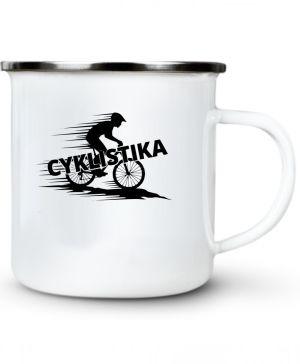 Shadow cyklista, V2, černý potisk