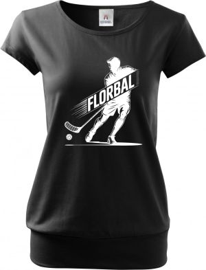 Shadow florbal, bílý potisk