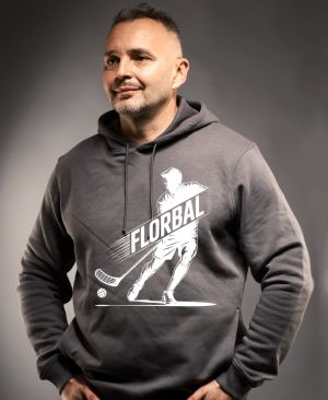 Shadow florbal, bílý potisk