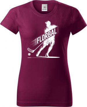 Shadow florbal, bílý potisk