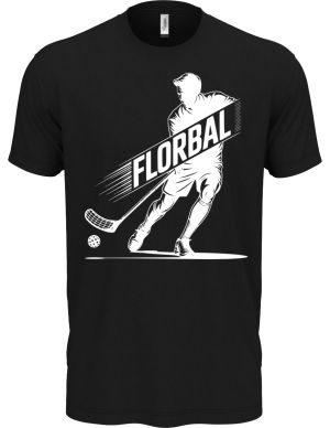 Shadow florbal, bílý potisk