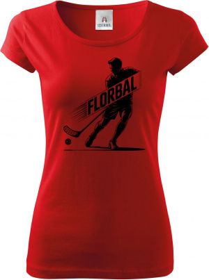 Shadow florbal, černý potisk