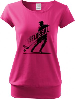 Shadow florbal, černý potisk