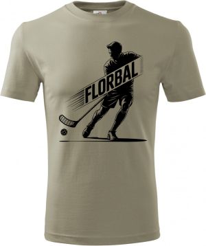 Shadow florbal, černý potisk