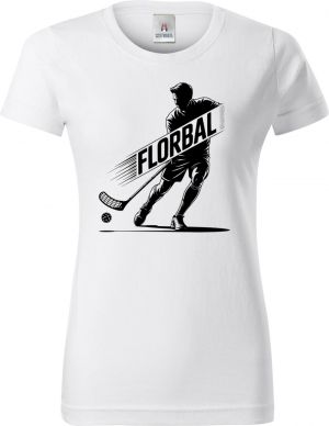 Shadow florbal, černý potisk