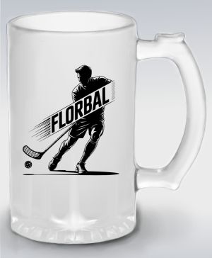 Shadow florbal, černý potisk