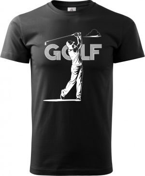 Shadow golf, bílý potisk