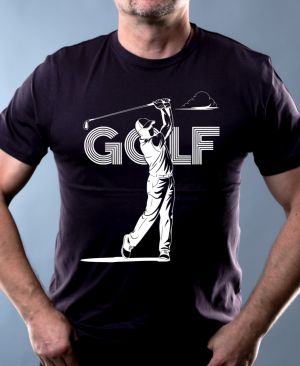 Shadow golf, bílý potisk