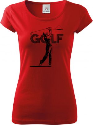 Shadow golf, černý potisk