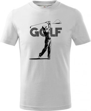 Shadow golf, černý potisk