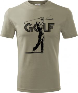 Shadow golf, černý potisk