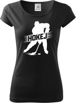 Shadow hokej, bílý potisk