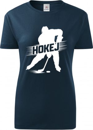 Shadow hokej, bílý potisk