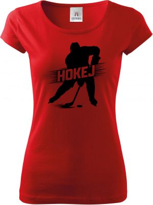 Shadow hokej, černý potisk