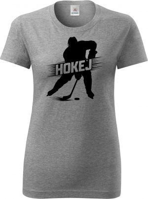 Shadow hokej, černý potisk