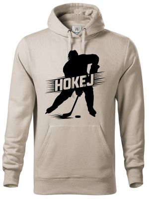 Shadow hokej, černý potisk