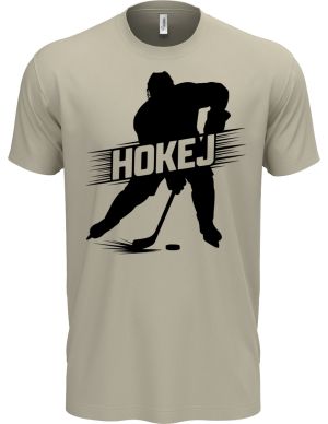 Shadow hokej, černý potisk