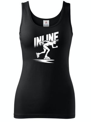 Shadow inline, bílý potisk