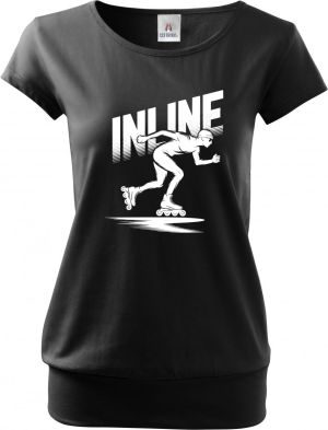 Shadow inline, bílý potisk