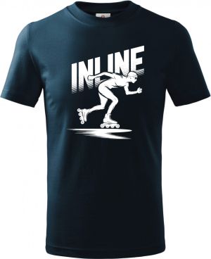 Shadow inline, bílý potisk