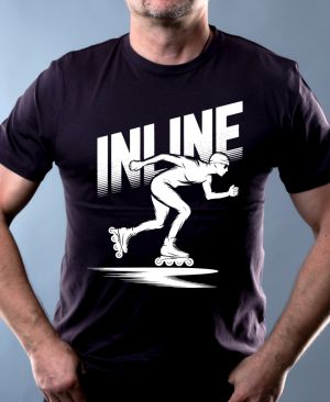 Shadow inline, bílý potisk