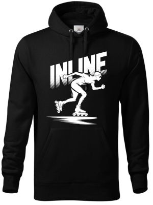 Shadow inline, bílý potisk