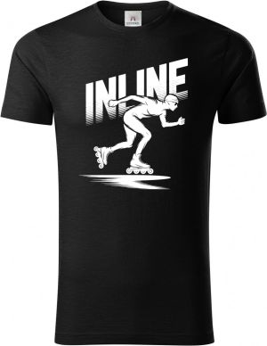 Shadow inline, bílý potisk