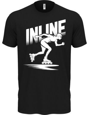 Shadow inline, bílý potisk