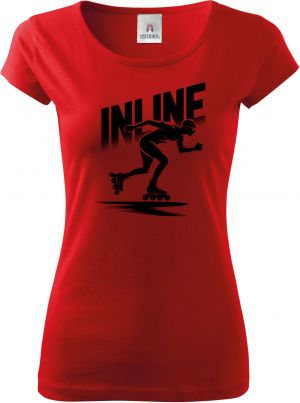 Shadow inline, černý potisk