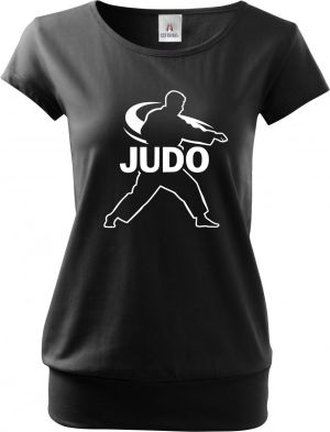 Shadow judo, bílý potisk