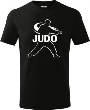 Shadow judo, bílý potisk