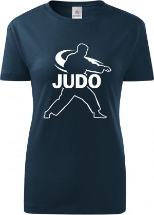 Shadow judo, bílý potisk