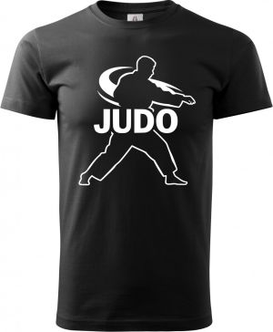 Shadow judo, bílý potisk
