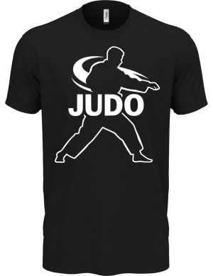 Shadow judo, bílý potisk