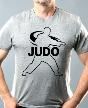 Shadow judo, černý potisk