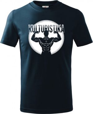 Shadow kulturistika, bílý potisk